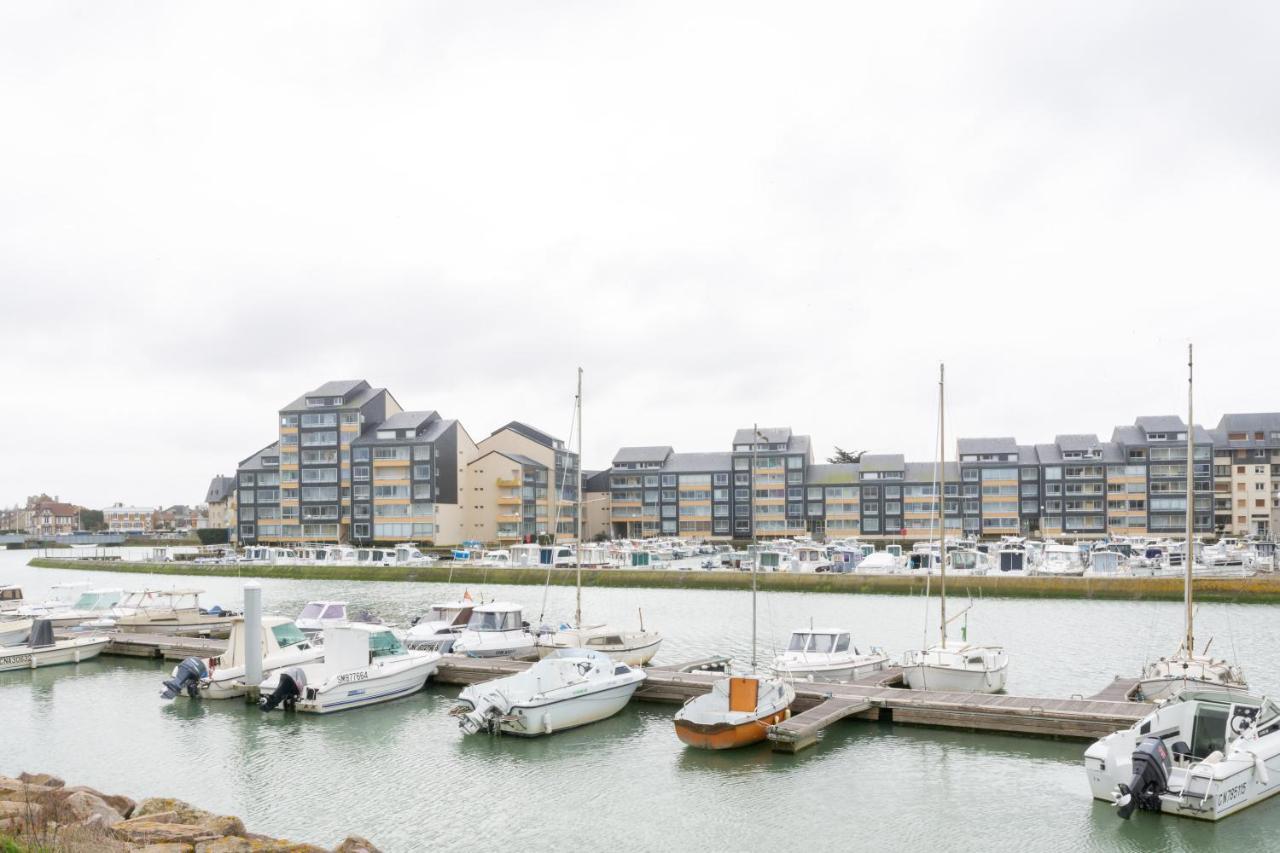 Le Greement - Appt Vue Sur Le Port Lejlighed Courseulles-sur-Mer Eksteriør billede